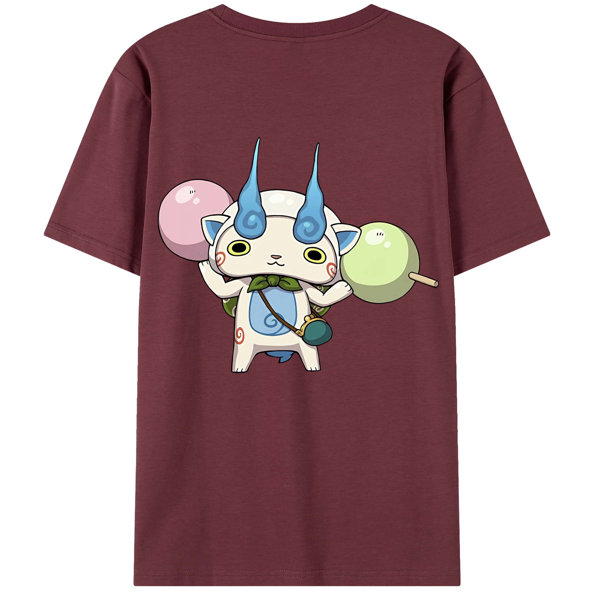 （画像用） 妖怪ウォッチ Yo-kai Watch 綿100％半袖Tシャツ（背面プリント）